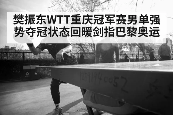 樊振东WTT重庆冠军赛男单强势夺冠状态回暖剑指巴黎奥运